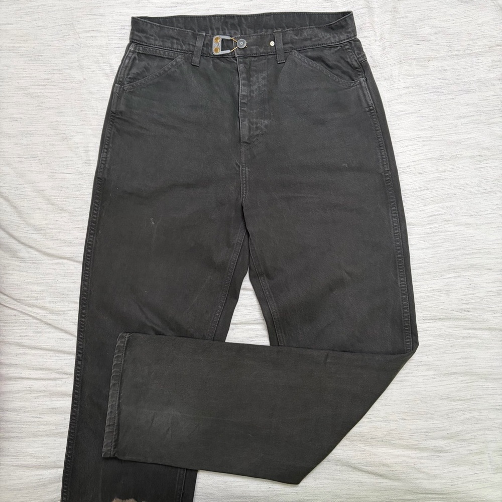 Objects IV Life Gray Unisex Straight Denim size 30